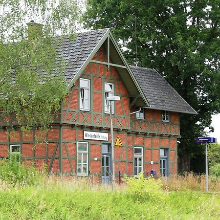 Ferienwohnung Bahnhof 1892 Meeder 外观 照片