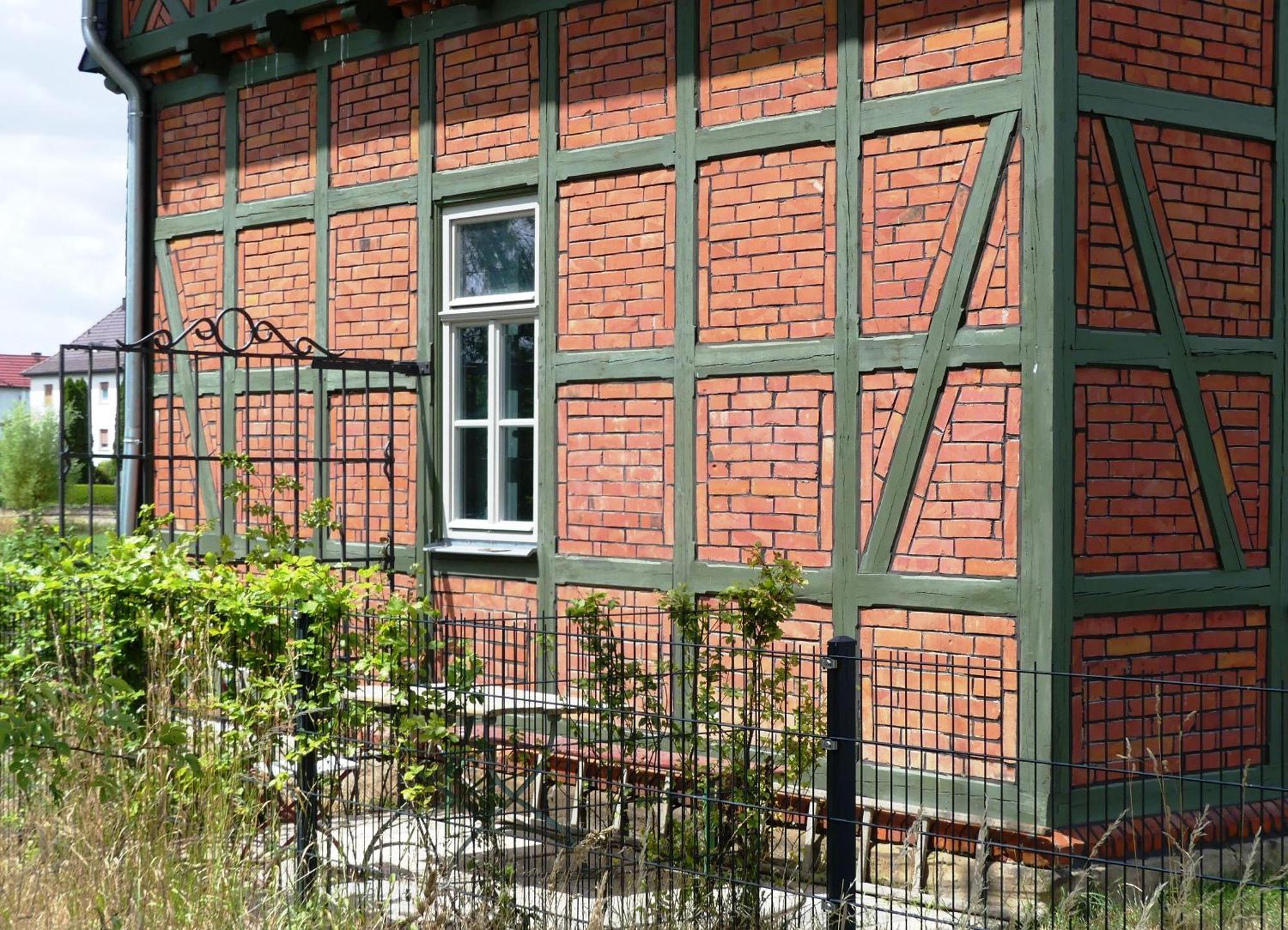 Ferienwohnung Bahnhof 1892 Meeder 外观 照片